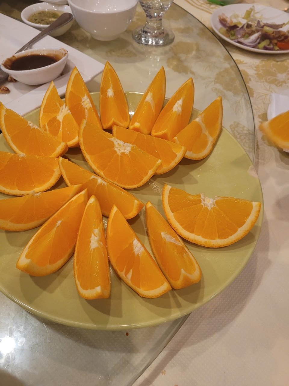 After Dinner Orange Wedges