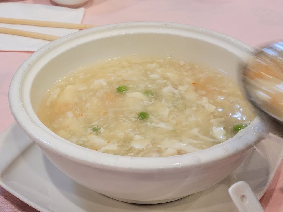 Fish Maws with Crab Meat Soup