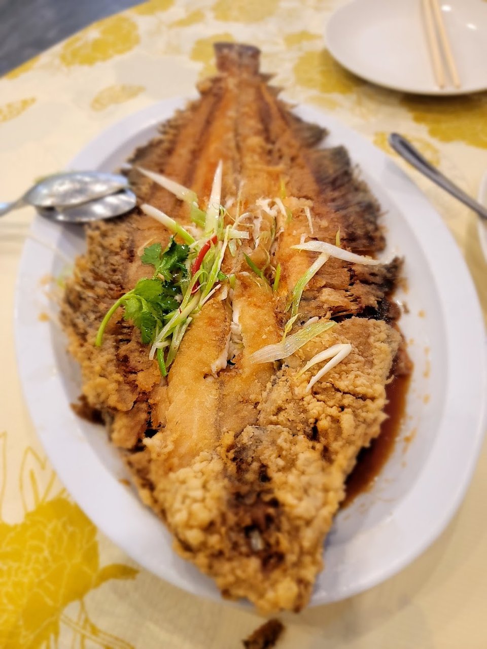 幹煎龍利 Deep Fried Flounder Fish