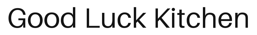 Good Luck Kitchen